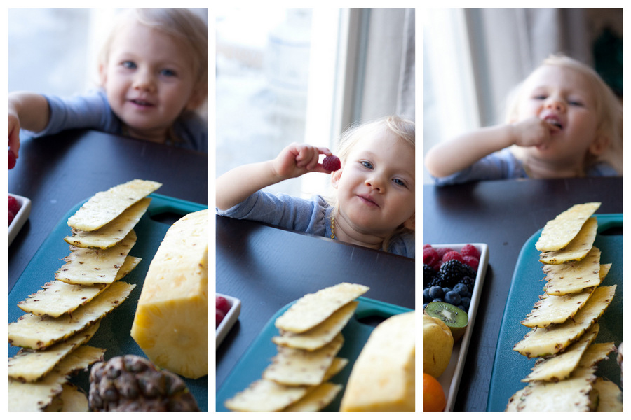 Tasty Kitchen Blog: Fruit Christmas Tree. Guest post by Natalie Perry of Perry's Plate, recipe submitted by TK member Vegan Momma of Live. Learn. Love. Eat.