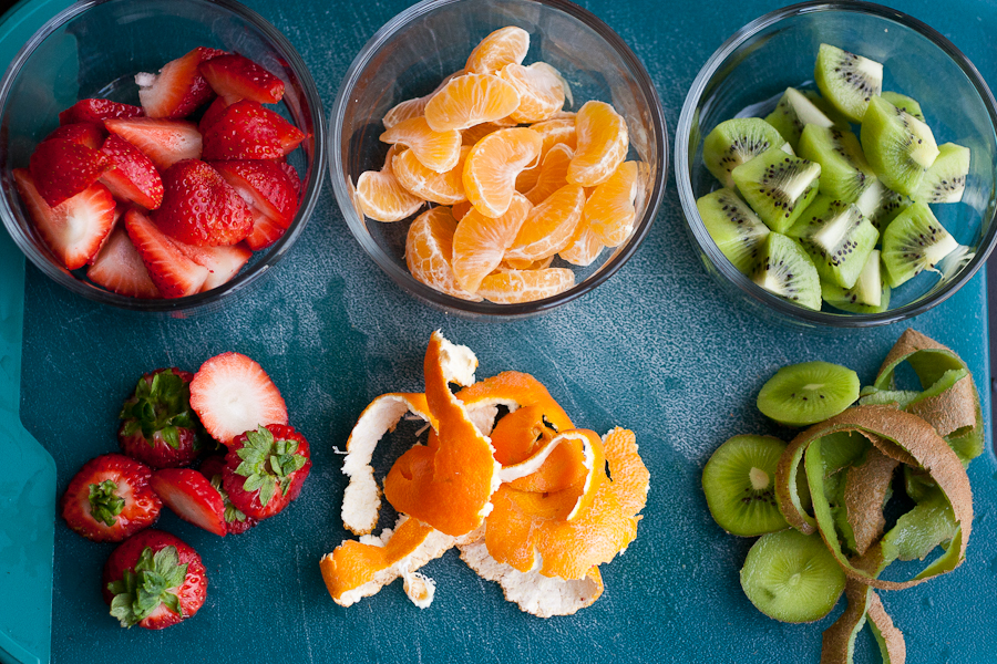 Tasty Kitchen Blog: Fruit Christmas Tree. Guest post by Natalie Perry of Perry's Plate, recipe submitted by TK member Vegan Momma of Live. Learn. Love. Eat.