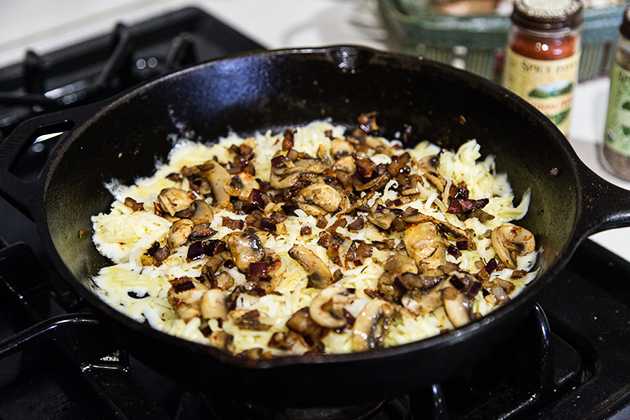 Tasty Kitchen Blog: Garlic and Mushroom Queso Fundido. Guest post by Gaby Dalkin of What's Gaby Cooking, recipe submitted by TK member Stephanie of Girl Versus Dough.