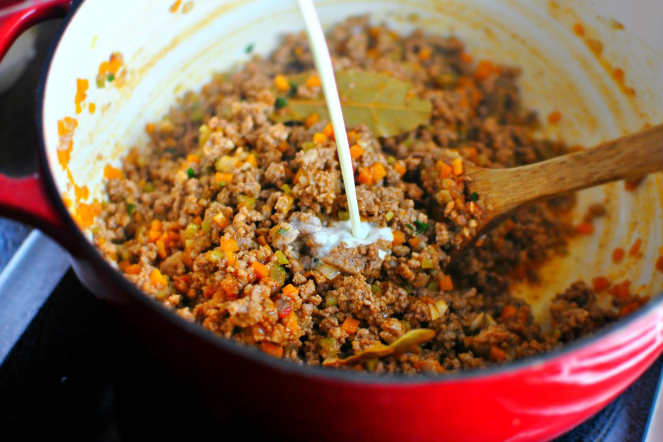 Tasty Kitchen Blog: Orecchiette Bolognese. Guest post by Laurie McNamara of Simply Scratch, recipe submitted by TK member Nam of The Culinary Chronicles.