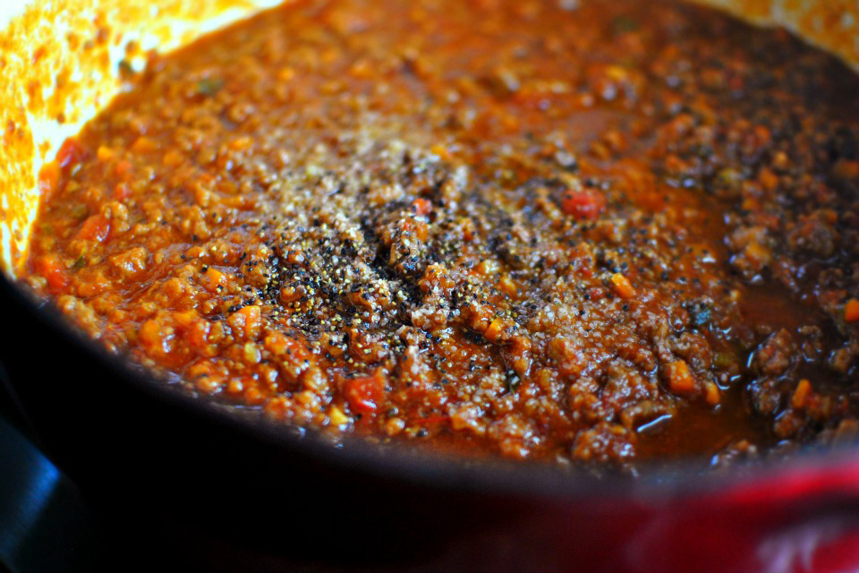 Tasty Kitchen Blog: Orecchiette Bolognese. Guest post by Laurie McNamara of Simply Scratch, recipe submitted by TK member Nam of The Culinary Chronicles.