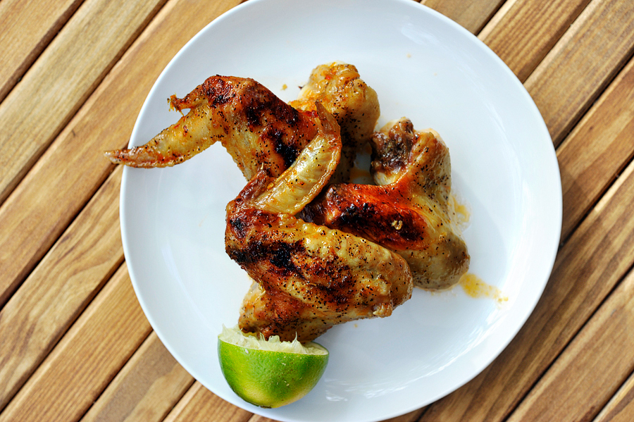 Tasty Kitchen Blog: Sticky Lime Chicken Wings. Guest post by Georgia Pellegrini, recipe submitted by TK member Mike of Verses from My Kitchen.