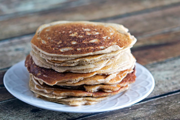 Tasty Kitchen Blog: Looks Delicious! (Gluten-Free Maple Cinnamon Pancakes, submitted by TK member Kimberly Grabinski of What's That Smell?)