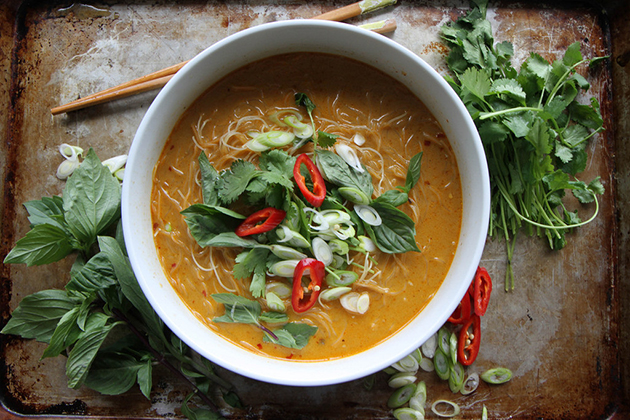 Tasty Kitchen Blog: Looks Delicious! (Spicy Thai Curry Noodle Soup, submitted by TK member Heather of Heather Cooks)