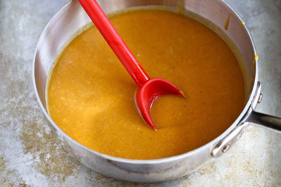 Tasty Kitchen Blog: Coconut Curried Sweet Potato Soup. Guest post by Dara Michalski of Cookin' Canuck, recipe submitted by TK member Jenna of Eat, Live, Run.
