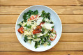 Tasty Kitchen Blog: Orzo with Kale and Roasted Tomatoes. Guest post by Georgia Pellegrini, recipe submitted by TK member Lindsay of FunnyLove.