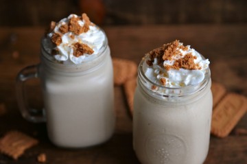 Tasty Kitchen Blog: Biscoff and Bourbon Milkshake. Guest post by Megan Keno of Country Cleaver, recipe submitted by TK member Erika of Southern Souffle.