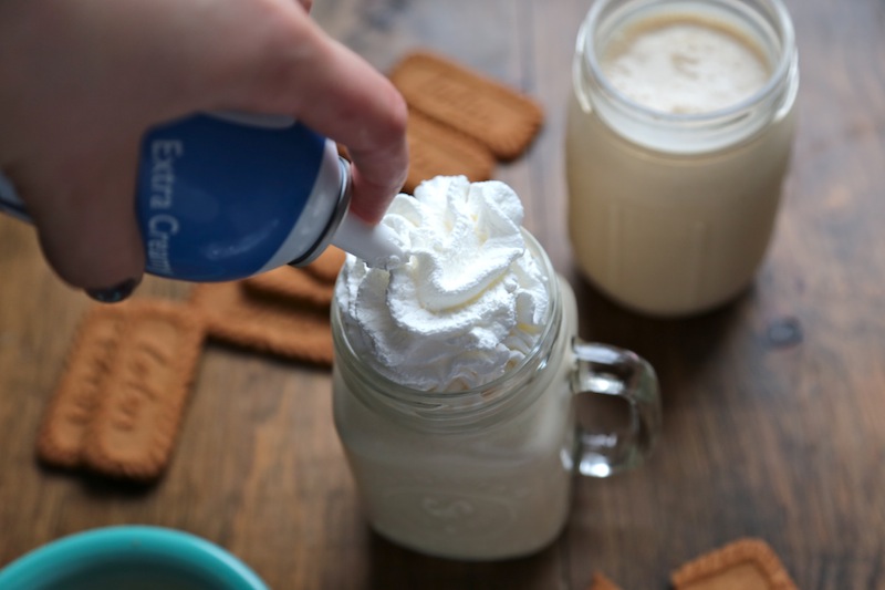 Tasty Kitchen Blog: Biscoff and Bourbon Milkshake. Guest post by Megan Keno of Country Cleaver, recipe submitted by TK member Erika of Southern Souffle.