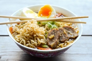 Tasty Kitchen Blog: Ramen Noodle Soup. Guest post by Erica Kastner of Buttered Side Up, recipe submitted by TK member Justine Sulia of Cooking and Beer.