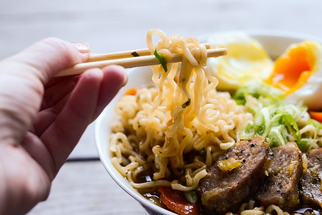 Tasty Kitchen Blog: Ramen Noodle Soup. Guest post by Erica Kastner of Buttered Side Up, recipe submitted by TK member Justine Sulia of Cooking and Beer.