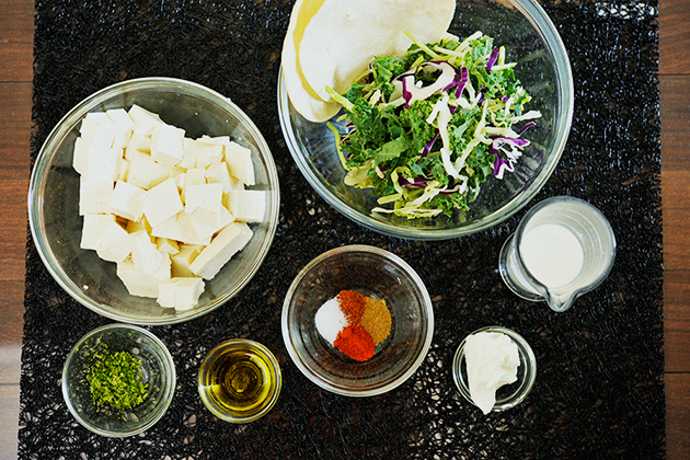 Tasty Kitchen Blog: Crispy Tofu Tacos. Guest post by Georgia Pellegrini, recipe submitted by TK member Lindsay of FunnyLove.