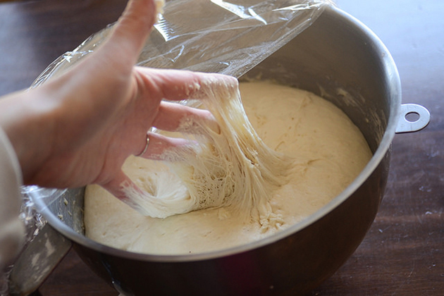 Tasty Kitchen Blog: Roasted Garlic and Olive Focaccia. Guest post by Erica Kastner of Buttered Side Up, recipe submitted by TK member Sommer of A Spicy Perspective.