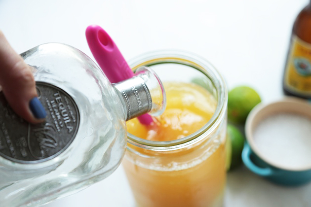 Tasty Kitchen Blog: Cerveza-garita. Guest post by Megan Keno of Wanna Be a Country Cleaver, recipe submitted by TK member Lindsay of Eating 80/20.
