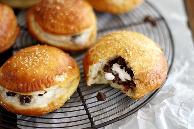 Tasty Kitchen Blog: Looks Delicious! (S'mores Pretzel Hand Pies, submitted by TK member Stephanie of Girl Versus Dough)