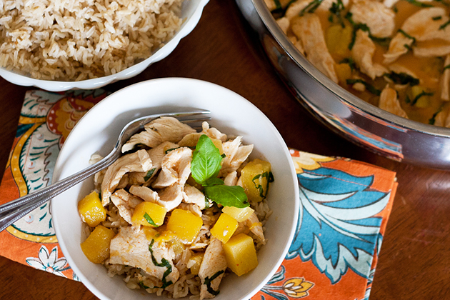 Tasty Kitchen Blog: Tropical Thai Chicken Curry. Guest post by Natalie Perry of Perry's Plate, recipe submitted by TK member Anetta of The Wanderlust Kitchen.