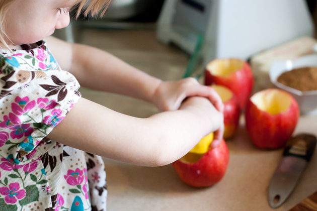 Tasty Kitchen Blog: Baked Apples. Guest post by Natalie Perry of Perry's Plate, recipe submitted by TK member Laura of My Friend's Bakery.