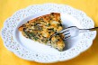 Tasty Kitchen Blog: Crustless Spinach Quiche. Guest post by Georgia Pellegrini, recipe submitted by TK member Ali of Gimme Some Oven.