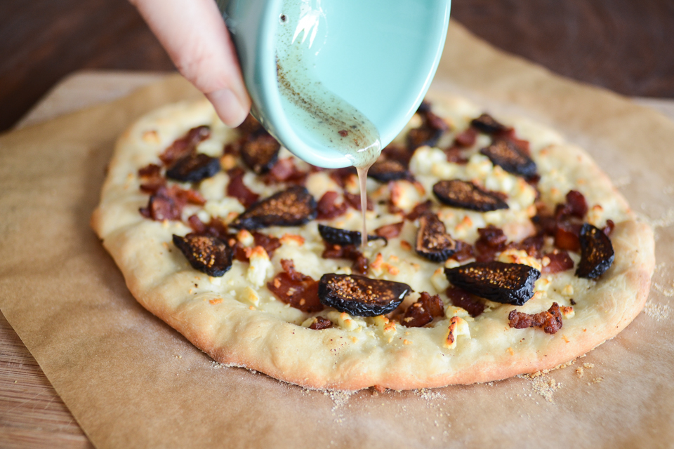 Tasty Kitchen Blog: Figgy Piggy Pizza. Guest post by Erica Kastner of Buttered Side Up, recipe submitted by TK member Christina of Dessert for Two.