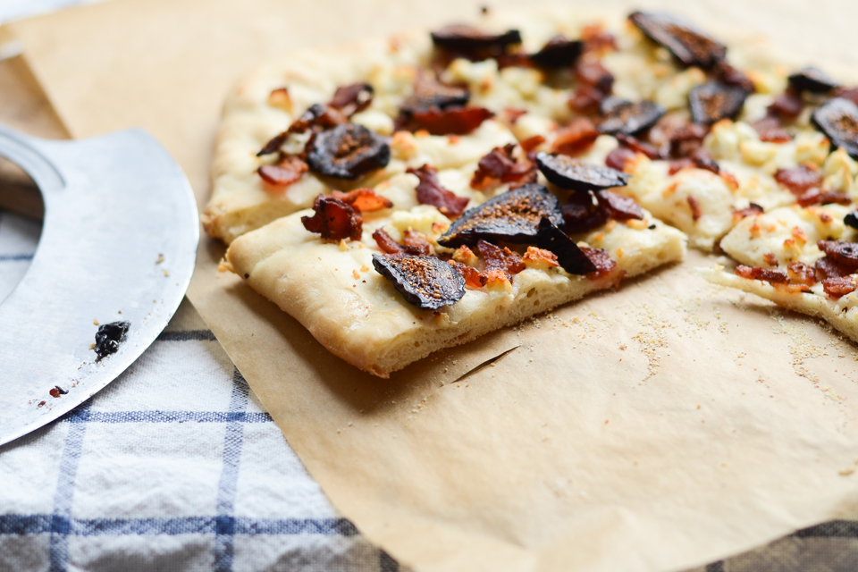 Tasty Kitchen Blog: Figgy Piggy Pizza. Guest post by Erica Kastner of Buttered Side Up, recipe submitted by TK member Christina of Dessert for Two.