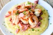 Caraway Havarti Grits with Shrimp and Corned Beef by Justine Sulia (Cooking and Beer)