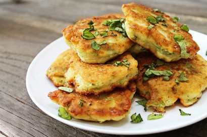 Zucchini Blossom Fritters | Tasty Kitchen Blog