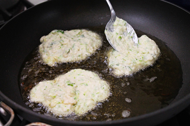 Tasty Kitchen Blog: Zucchini Blossom Fritters. Guest post by Georgia Pellegrini, recipe submitted by TK member Katie of The Parsley Thief.