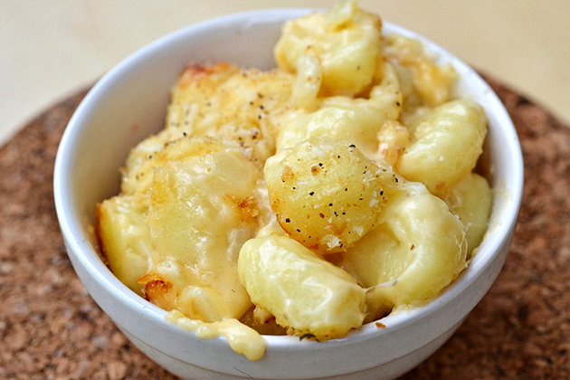 Tasty Kitchen Blog: Mac and Cheese (Baked Gnocchi Mac n’ Cheese)