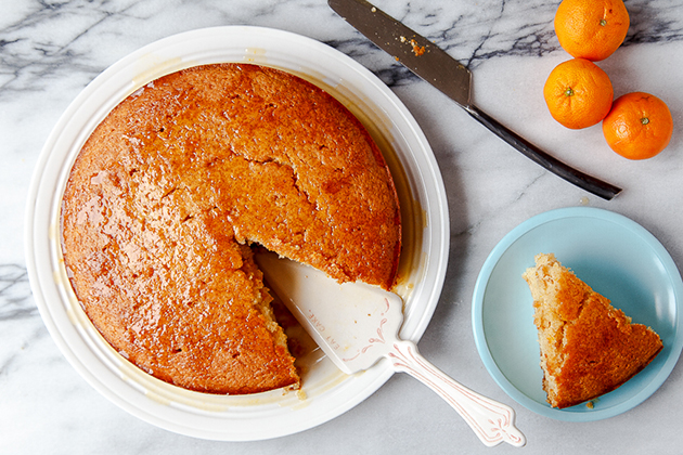 Tasty Kitchen Blog: Whole Wheat Clementine Yogurt Cake. Guest post by Christina of Dessert for Two, recipe submitted by TK member Stephanie of Girl Versus Dough.