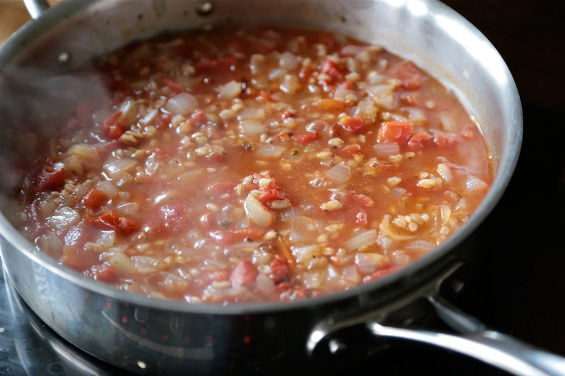 Tasty Kitchen Blog: Greek Stuffed Peppers with Feta & Spinach. Guest post by Megan Keno of Wanna Be a Country Cleaver, recipe submitted by TK member Jen of The Scrumptious Pumpkin.