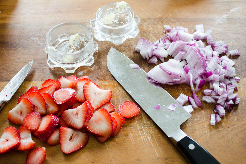 Tasty Kitchen Blog: Warm Strawberry Bacon Orzo Salad. Guest post by Erica Kastner of Buttered Side Up, recipe submitted by TK member Jessica of How Sweet It Is.