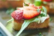 Tasty Kitchen Blog: Looks Delicious! (Strawberry Goat Cheese Bruschetta, submitted by TK members Trevor and Jennifer of Show Me the Yummy)