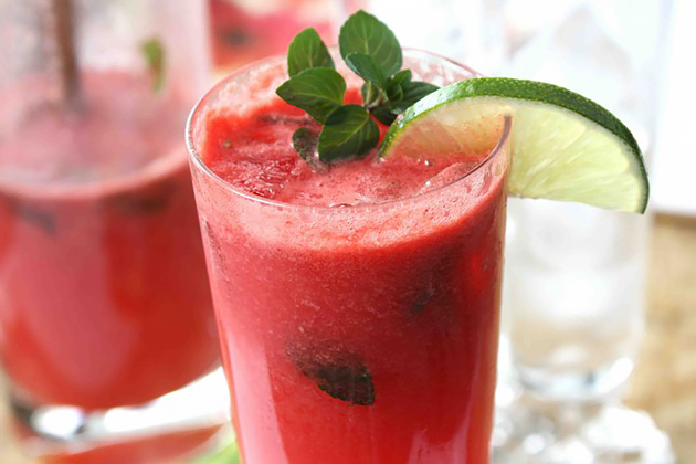 Tasty Kitchen Blog: The Theme is Mojitos! (Watermelon Mojito, submitted by TK member Dara of Cookin' Canuck)