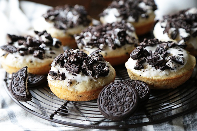 Tasty Kitchen Blog: Cookies and Cream Donuts. Guest post by Megan Keno of Wanna Be a Country Cleaver, recipe submitted by TK member Heather Christo.