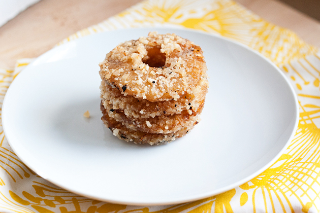 Tasty Kitchen Blog: Grilled Macadamia-Crusted Pineapple with Coconut Cream. Guest post by Natalie Perry of Perry's Plate, recipe submitted by TK member Taylor Kiser of Food Faith Fitness.